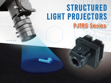 Introducing NEW PJTRS Series – High Power Structured Light Projector with All NEW high-precision rotary stage